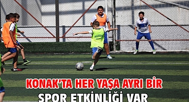 Konak’ta her yaşa ayrı bir spor etkinliği var