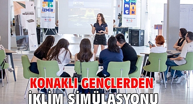 Konaklı gençlerden iklim simülasyonu