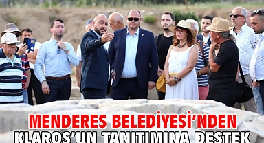 Menderes Belediyesi’nden Klaros’un Tanıtımına Destek