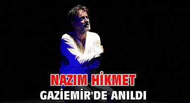 Nazım Hikmet Gaziemir'de anıldı