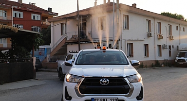 Ödemiş Belediyesi ilaçlama çalışmalarına başladı
