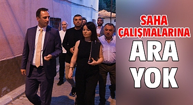 Saha çalışmalarına ara yok