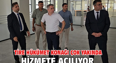 Tire Hükümet Konağı çok yakında hizmete açılıyor