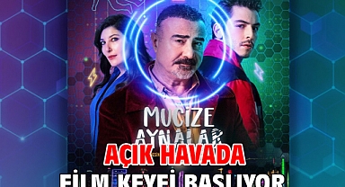 Açık havada film keyfi başlıyor
