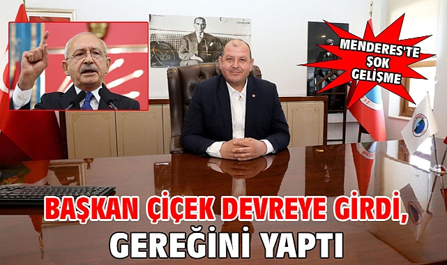 Başkan Çiçek Devreye Girdi, Gereğini Yaptı