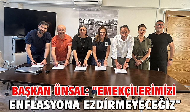 Başkan Ünsal: “Emekçilerimizi enflasyona ezdirmeyeceğiz”