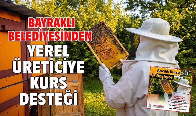 Bayraklı Belediyesinden yerel üreticiye kurs desteği