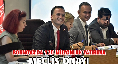 Bornova’da 120 milyonluk yatırıma Meclis onayı