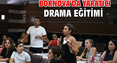 Bornova’da yaratıcı drama eğitimi