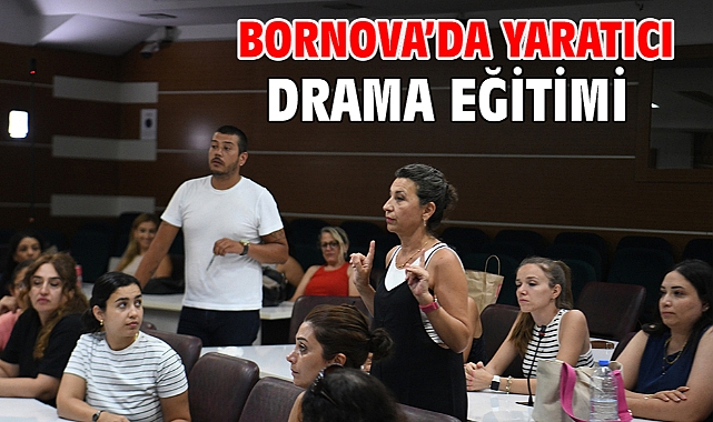 Bornova’da yaratıcı drama eğitimi