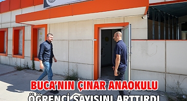 Buca’nın Çınar Anaokulu öğrenci sayısını arttırdı