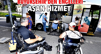 Büyükşehir’den engelleri aşan hizmet