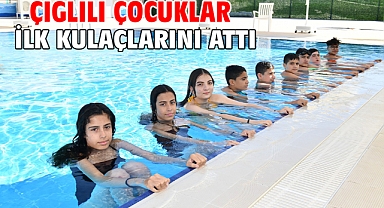 Çiğlili Çocuklar İlk Kulaçlarını Attı