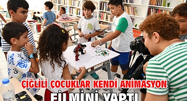 Çiğlili Çocuklar Kendi Animasyon Filmini Yaptı