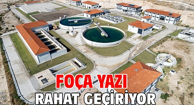 Foça yazı rahat geçiriyor