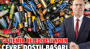 Gaziemir Belediyesi’nden çevre dostu başarı
