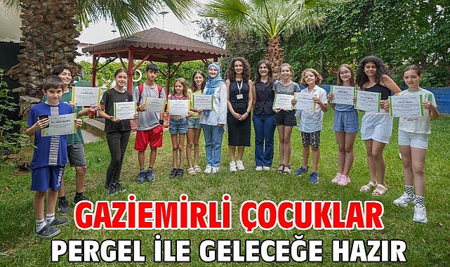 Gaziemirli çocuklar PERGEL ile geleceğe hazır