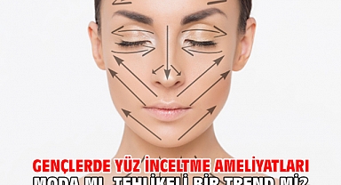 GENÇLERDE YÜZ İNCELTME AMELİYATLARI MODA MI, TEHLİKELİ BİR TREND Mİ?