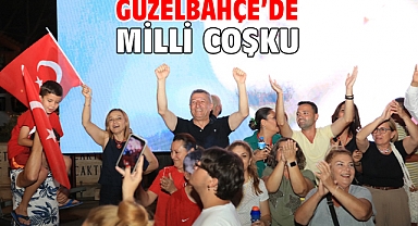 Güzelbahçe’de Milli Coşku