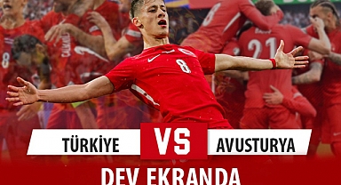 Güzelbahçe'de Milli Maç Heyecanı Dev Ekranda Yaşanacak