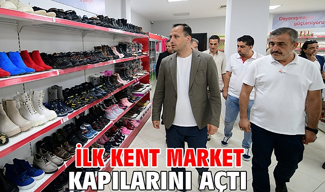 İlk Kent Market kapılarını açtı