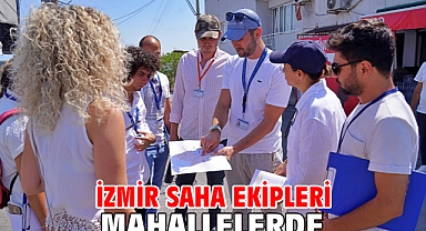 İzmir SAHA ekipleri mahallelerde