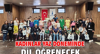 Kadınlar yaz döneminde dil öğrenecek