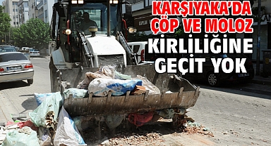 Karşıyaka’da çöp ve moloz kirliliğine geçit yok!