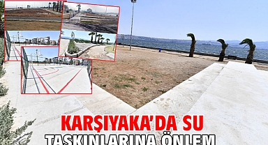 Karşıyaka’da su taşkınlarına önlem