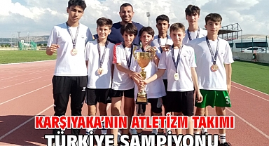 Karşıyaka’nın atletizm takımı Türkiye şampiyonu!