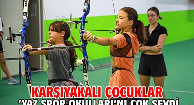 Karşıyakalı çocuklar ‘Yaz Spor Okulları’nı çok sevdi