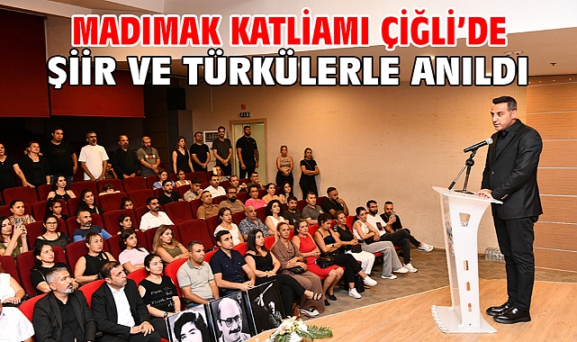 Madımak Katliamı Çiğli’de Şiir ve Türkülerle Anıldı
