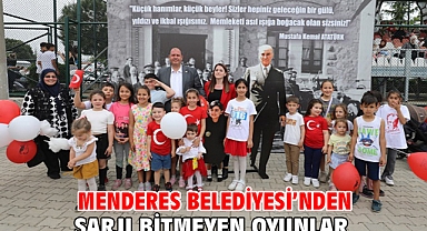 Menderes Belediyesi’nden Şarjı Bitmeyen Oyunlar