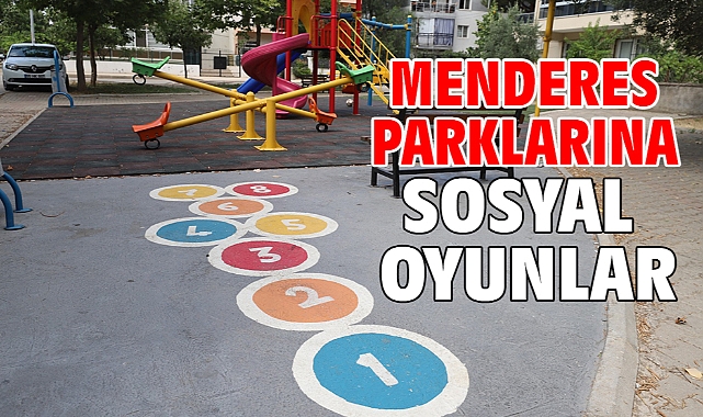 Menderes Parklarına Sosyal Oyunlar
