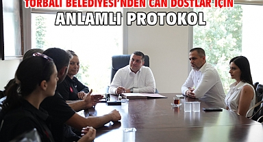 Torbalı Belediyesi’nden can dostlar için anlamlı protokol