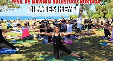 Yeşil ve Mavinin Buluştuğu Noktada Pilates Keyfi
