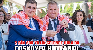 2 bin 600 yıllık gelenek Urla'da coşkuyla kutlandı