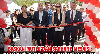 Başkan Mutlu’dan Şaphane mesaisi:
