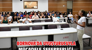 Bornova’da uyuşturucuyla mücadele seferberliği