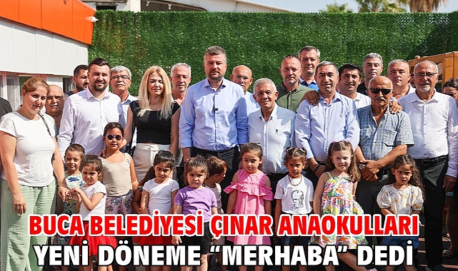 Buca Belediyesi Çınar Anaokulları yeni döneme “merhaba” dedi