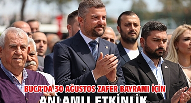 Buca’da 30 Ağustos Zafer Bayramı için anlamlı etkinlik