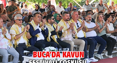 Buca’da kavun festivali coşkusu
