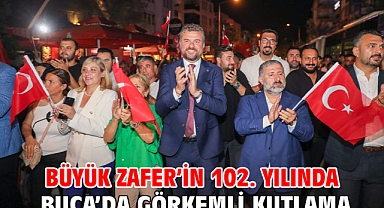 Büyük Zafer’in 102. yılında Buca’da görkemli kutlama