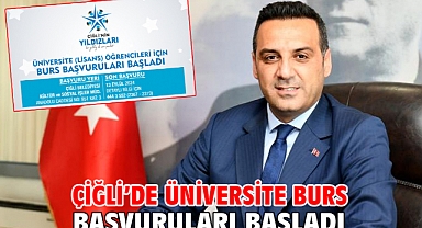 Çiğli'de Üniversite Burs Başvuruları başladı