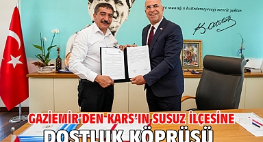 Gaziemir’den Kars’ın susuz ilçesine dostluk köprüsü