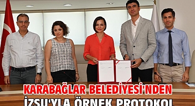 Karabağlar Belediyesi'nden İZSU'yla örnek protokol