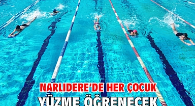 Narlıdere’de Her Çocuk Yüzme Öğrenecek