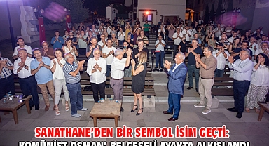 Sanathane’den bir sembol isim geçti: Komünist Osman’ belgeseli ayakta alkışlandı