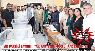 AK Partili Saygılı;