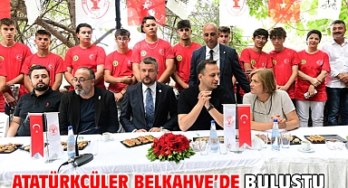 Atatürkçüler Belkahve’de buluştu